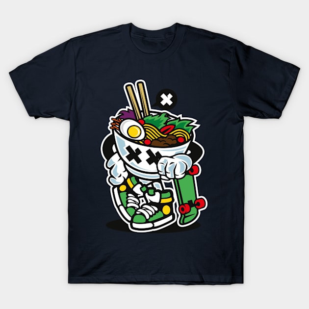 Ramen style T-Shirt by PaunLiviu